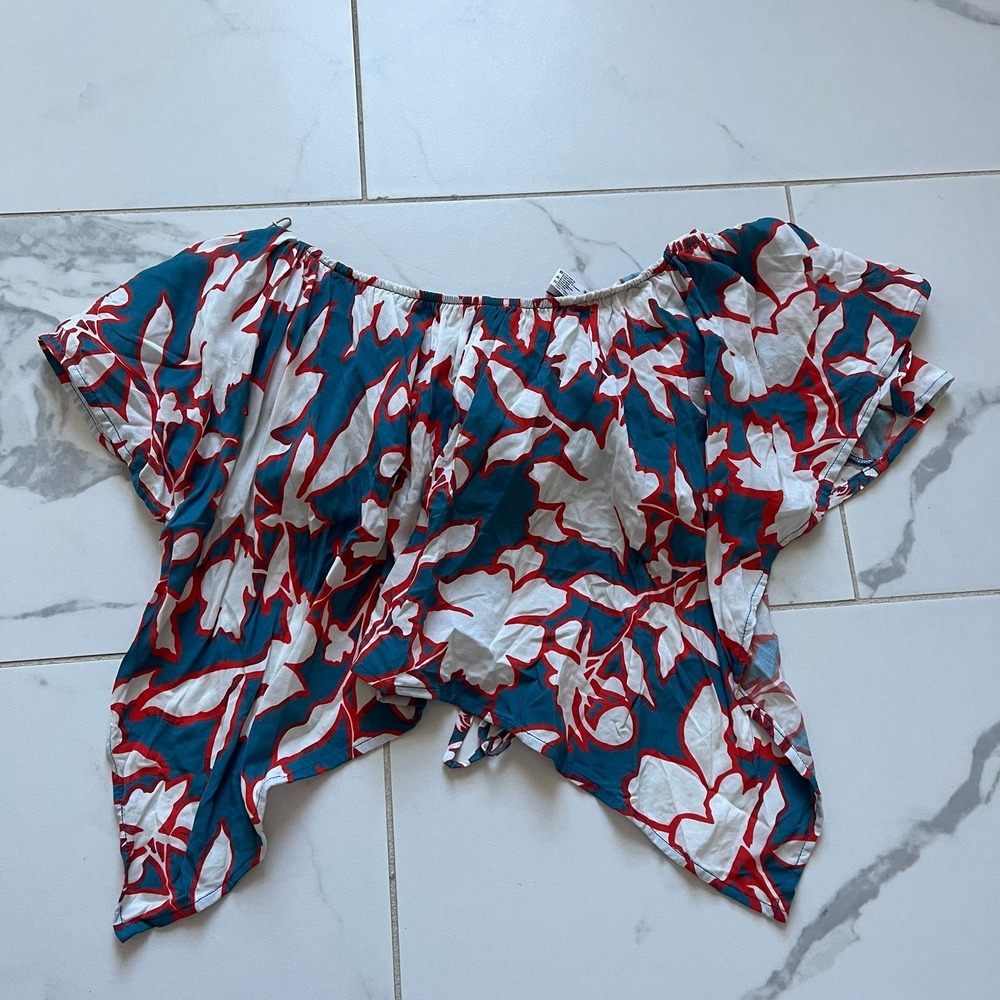 NWT Maaji women's swim cover up crop top large